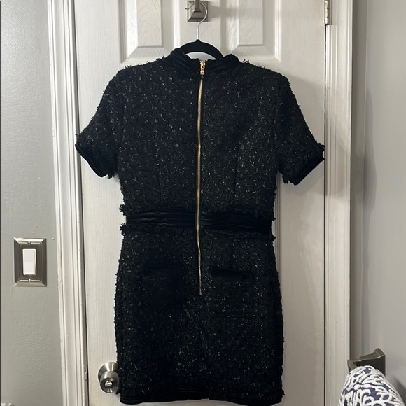 Black tweed dress - Picture 2 of 2